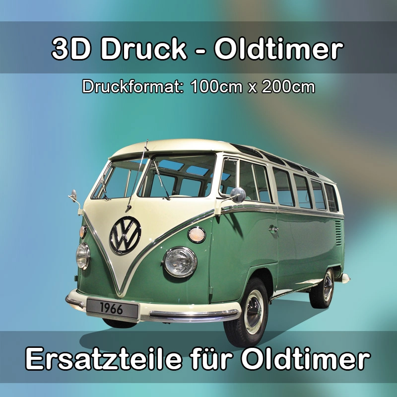 Großformat 3D Druck für Oldtimer Restauration in Dahn 