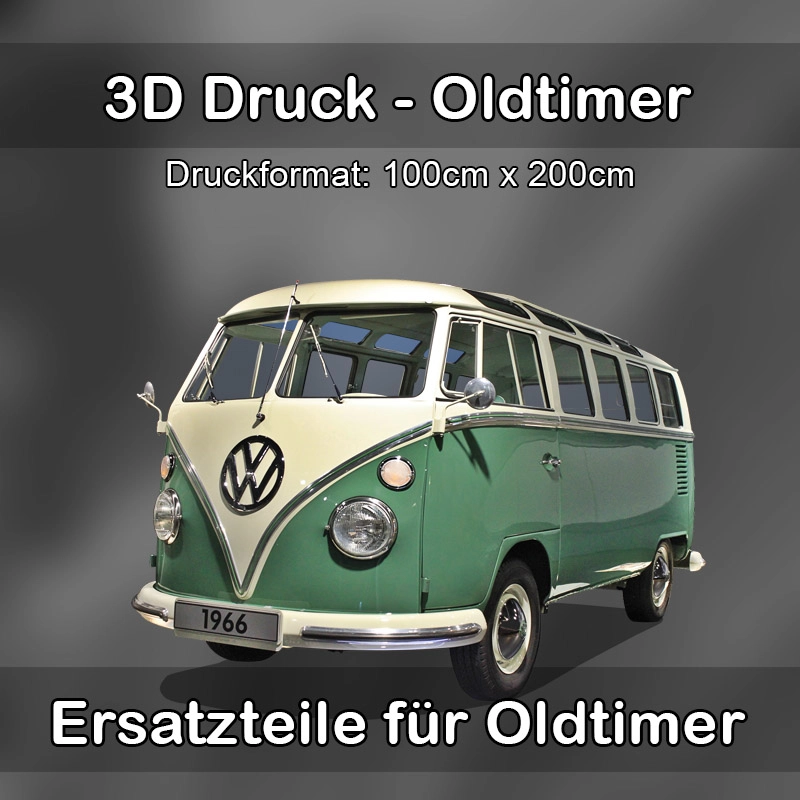 Großformat 3D Druck für Oldtimer Restauration in Hiddenhausen 