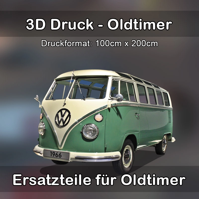 Großformat 3D Druck für Oldtimer Restauration in Kranzberg 