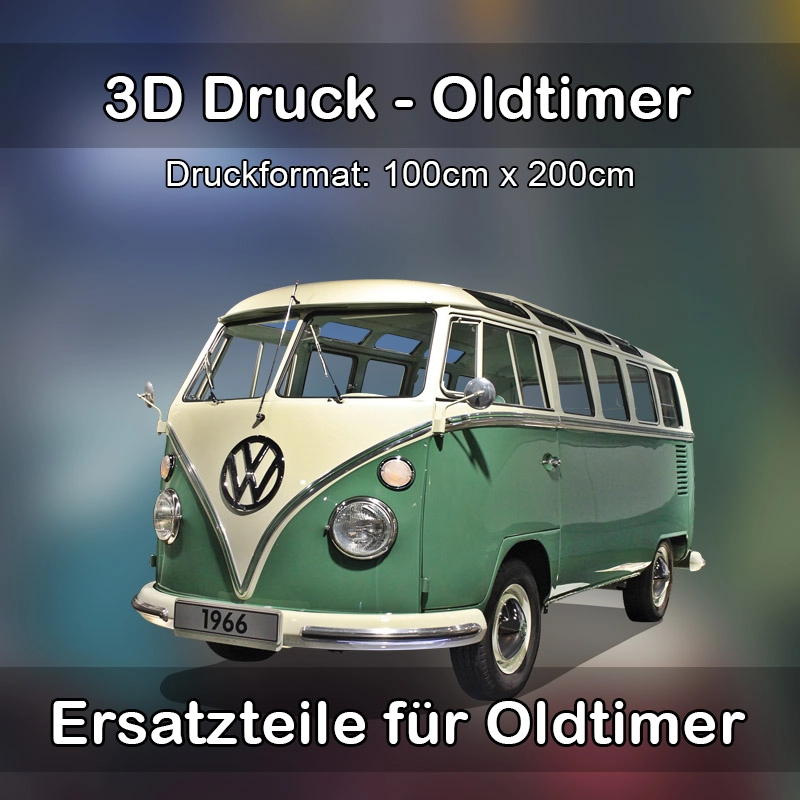 Großformat 3D Druck für Oldtimer Restauration in Schöneck (Hessen) 