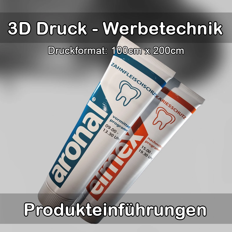 3D Druck Service für Werbetechnik in Lauterbach (Hessen) 